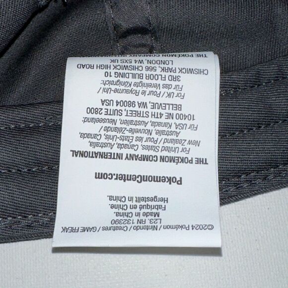 Pokemon Center Yamper Twill-Brim Dad Hat Buckle Closure One Size Adult Cap New - Picture 11 of 11